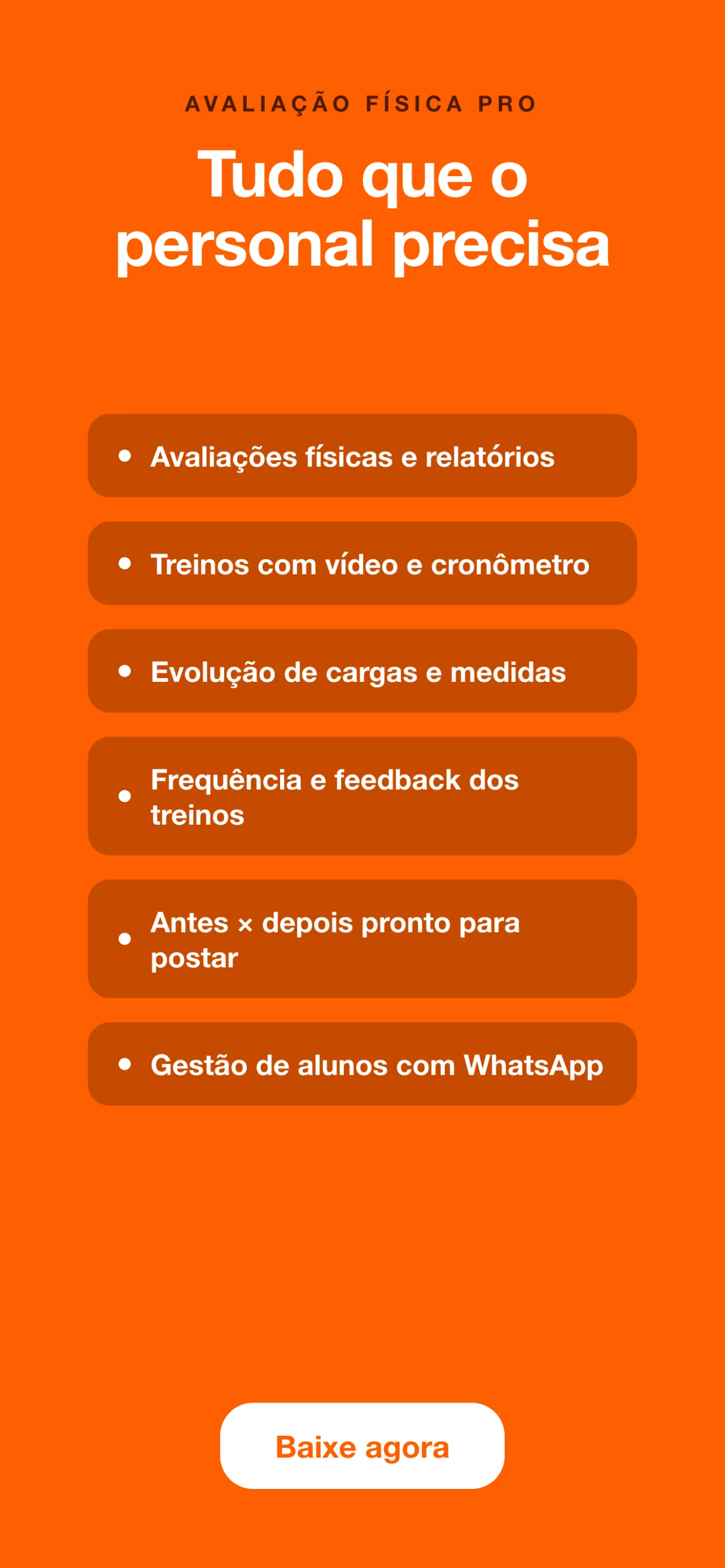 Avaliação Física PRO screenshot